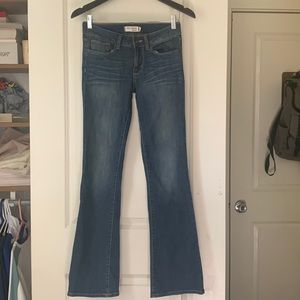 Denim Low Waisted Bell Bottom Jeans (Read Description)